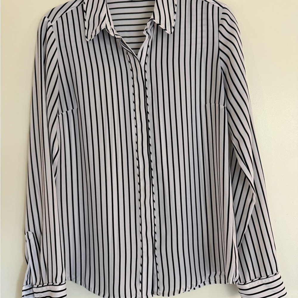 Striped Black and White Portofino